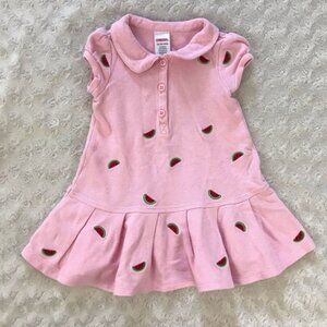 Gymboree Watermelon Dress Size 18-24 Months Pink